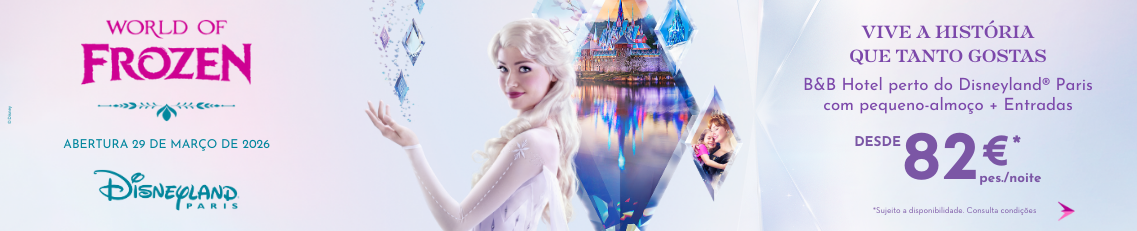 B&B Hotel perto do Disneyland® Paris com pequeno-almoço + Entradas