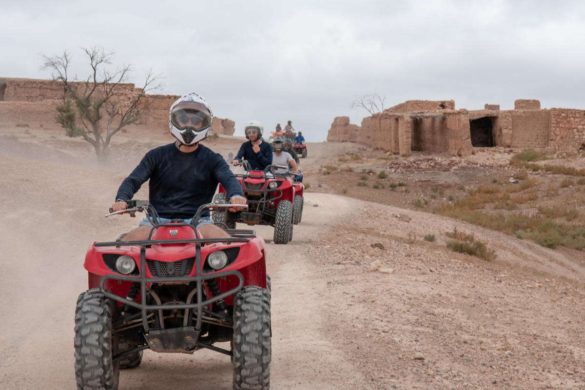 Tour en Quad + Paseo en Camello por Marrakech