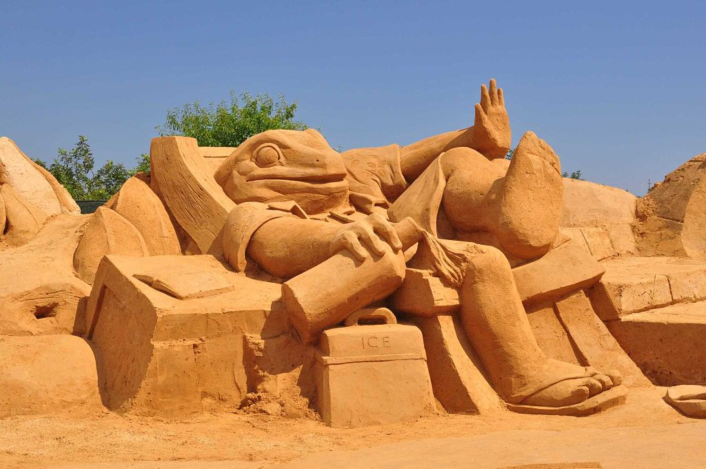 Sand City - Esculturas de Arena-1